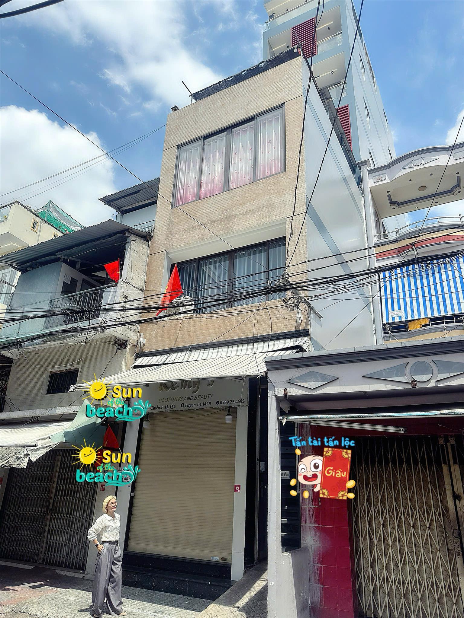 BÁN SIÊU PHẨM 8 TẦNG THANG MÁY - MẶT TIỀN KINH DOANH ĐƯỜNG XÓM CHIẾU, P.13, QUẬN 4 - KHAI THÁC TIỀM - Ảnh chính