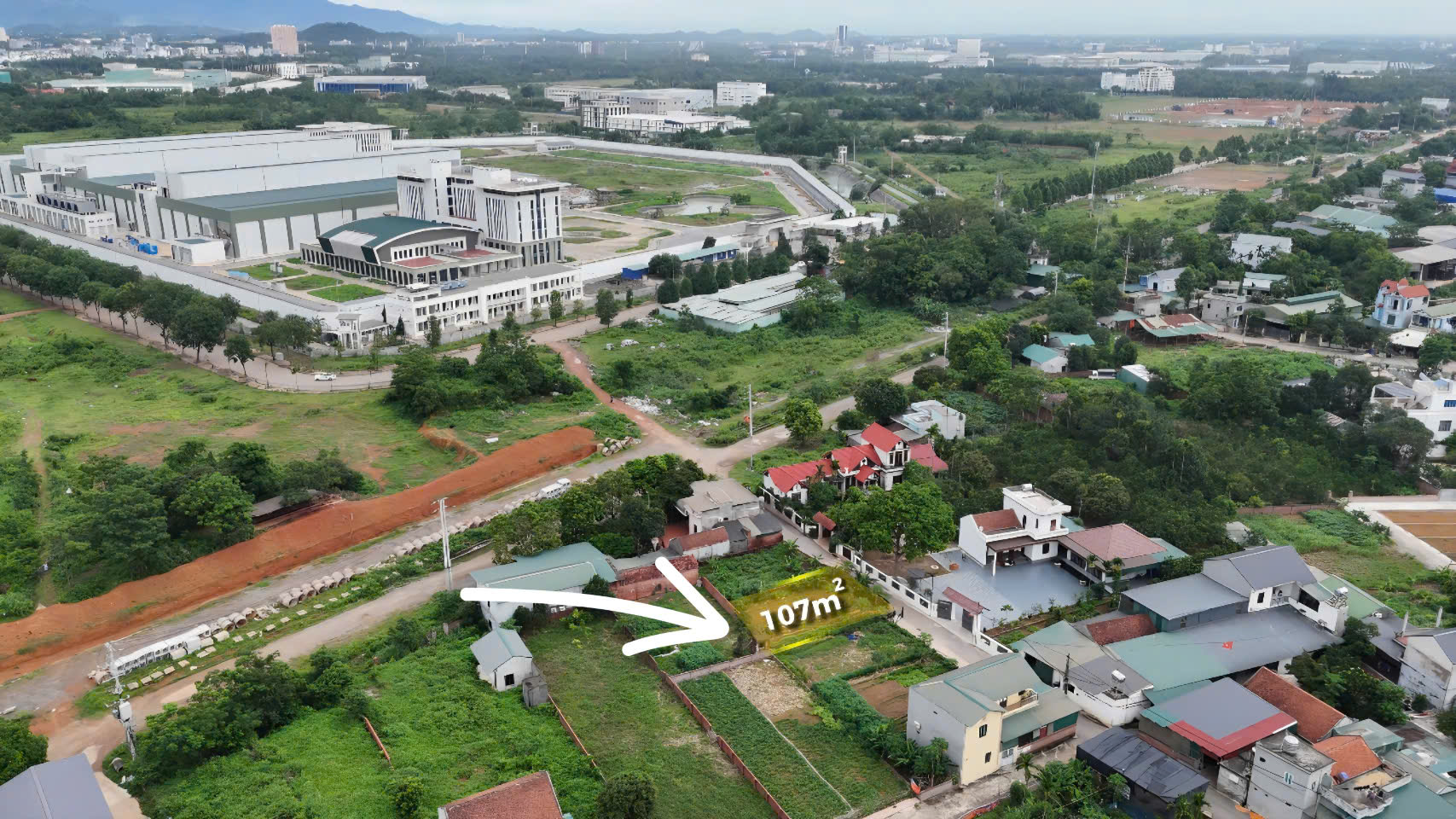 Bán đất Phú Cát, Quốc Oai 107m² – Gần Nhà máy in tiền – Giá chỉ từ 4x triệu/m²! - Ảnh chính
