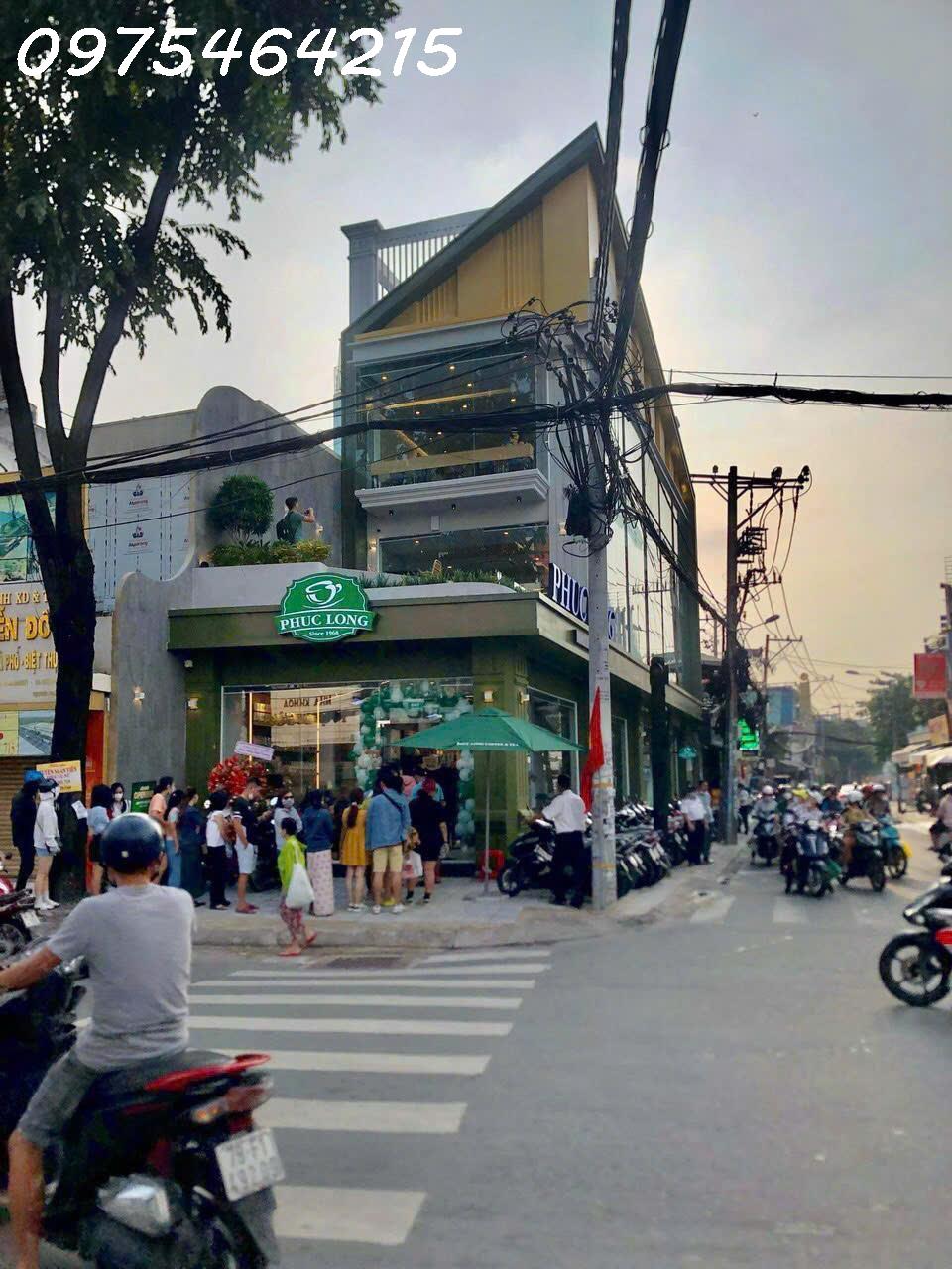 Bán nhà góc 2 mặt tiền Lê Văn Thọ, P.11, Gò Vấp – Phúc Long thuê 140tr/tháng – Giá 41.5 tỷ - Ảnh chính