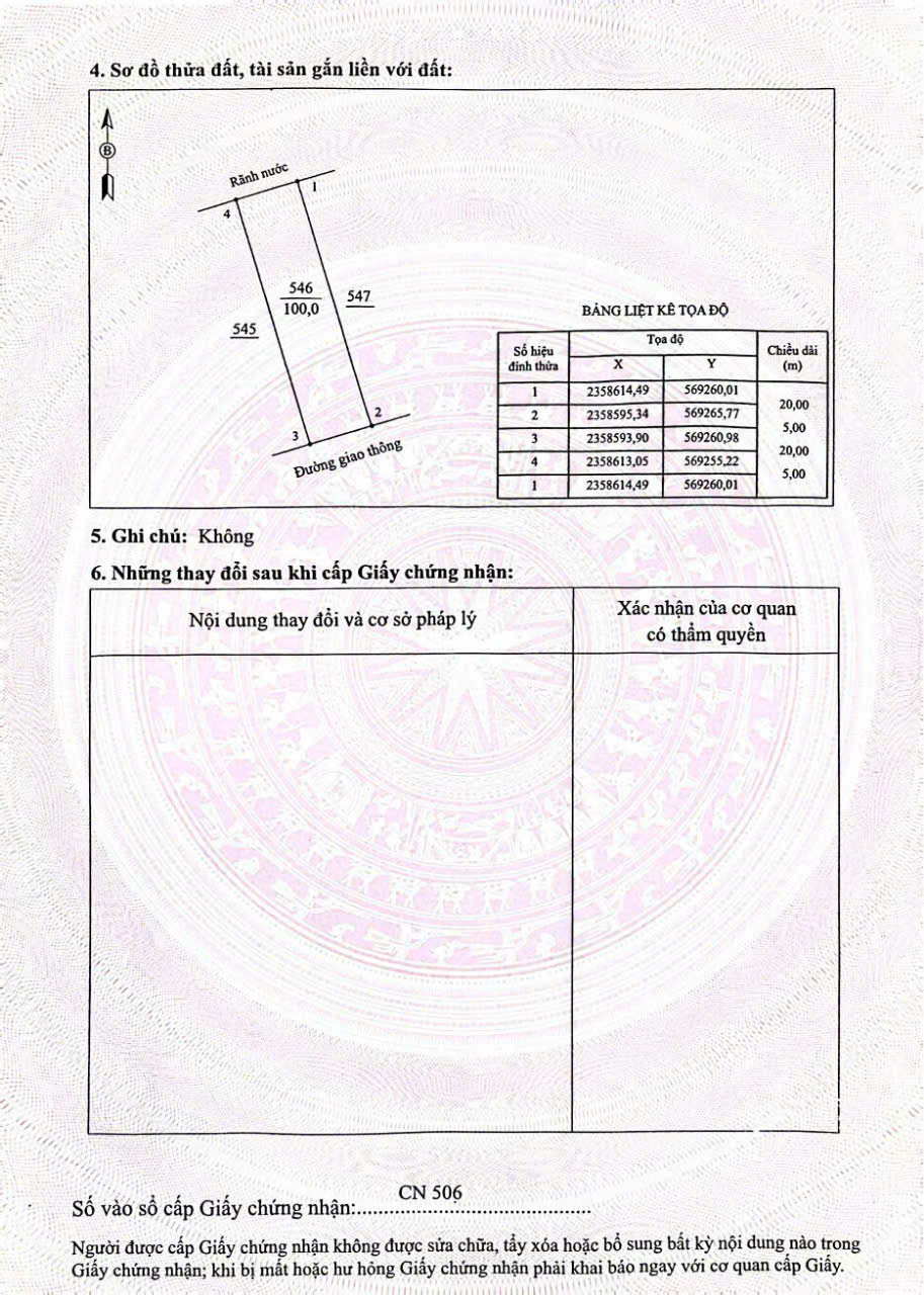 Bán Lô đất mặt Chính gần Dự án Việt séc 2 - Ảnh chính