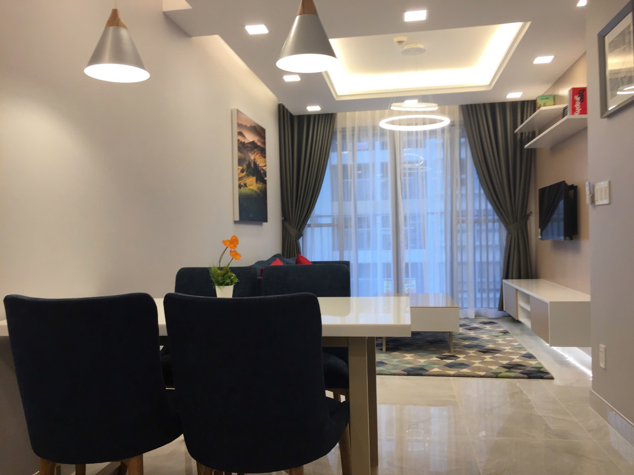 Cho thuê căn hộ Scenic valley 1, PMH, Q7, DT 71m2, TK 2PN nhà bao đẹp, giá chỉ 17 triệu - Ảnh 1