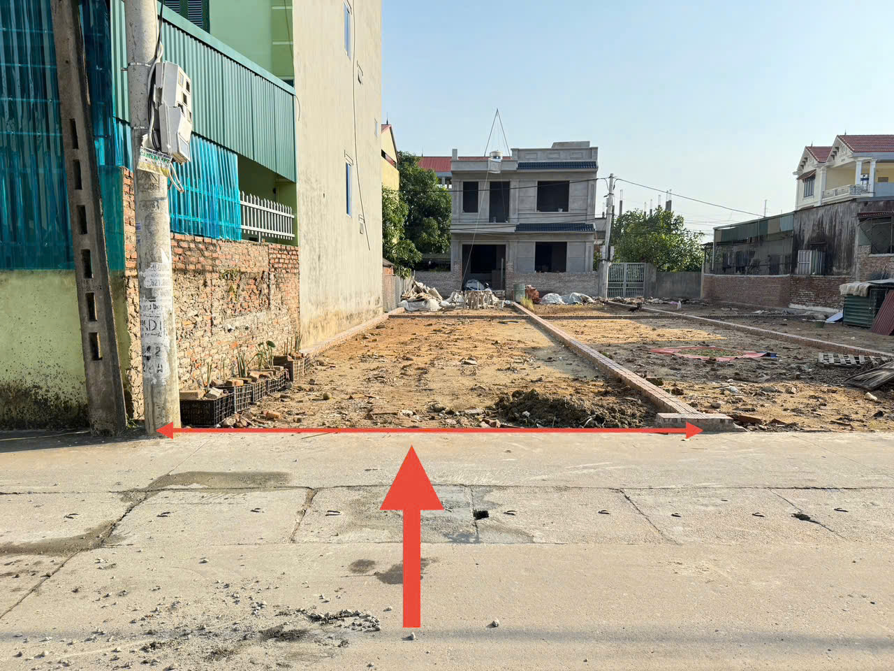 Bán 76m đất thôn Ấp Tre, Quang Minh, Mê Linh, HN. Full thổ cư, ô tô tránh - Ảnh chính