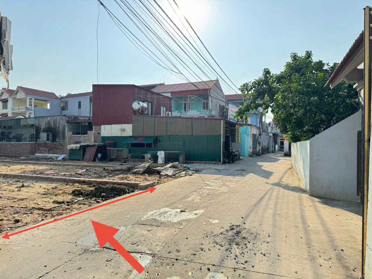 Bán 76m đất thôn Ấp Tre, Quang Minh, Mê Linh, HN. Full thổ cư, ô tô tránh - Ảnh 2