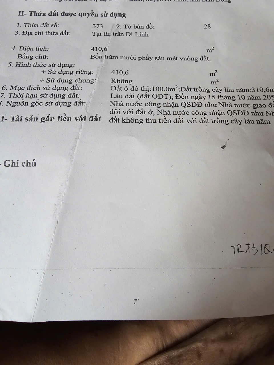 ĐẤT ĐẸP - GIÁ TỐT - Vị Trí Đắc Địa Tại Tổ 07, Xã Di Linh, Tỉnh Lâm Đồng - Ảnh chính