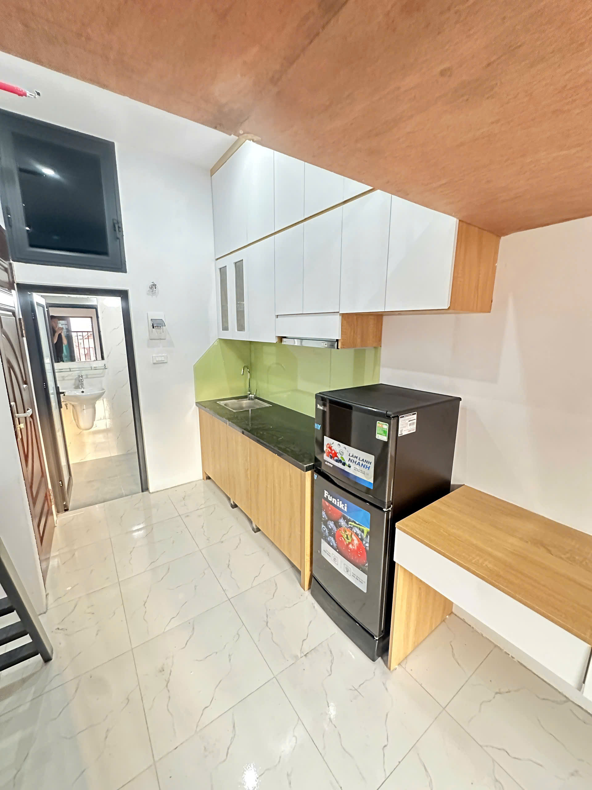 (Cực hiếm) Căn hộ Gác xép cao cấp 22m2 mới khai trương tại ngõ 44 Trần Thái Tông - Cầu Giấy - Ảnh 2