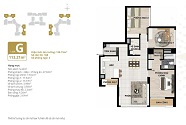 Starlake Apartment, Cổ Nhuế, Bắc Từ Liêm, Hà Nội – 3 phòng ngủ, đồ cơ bản - Ảnh 4