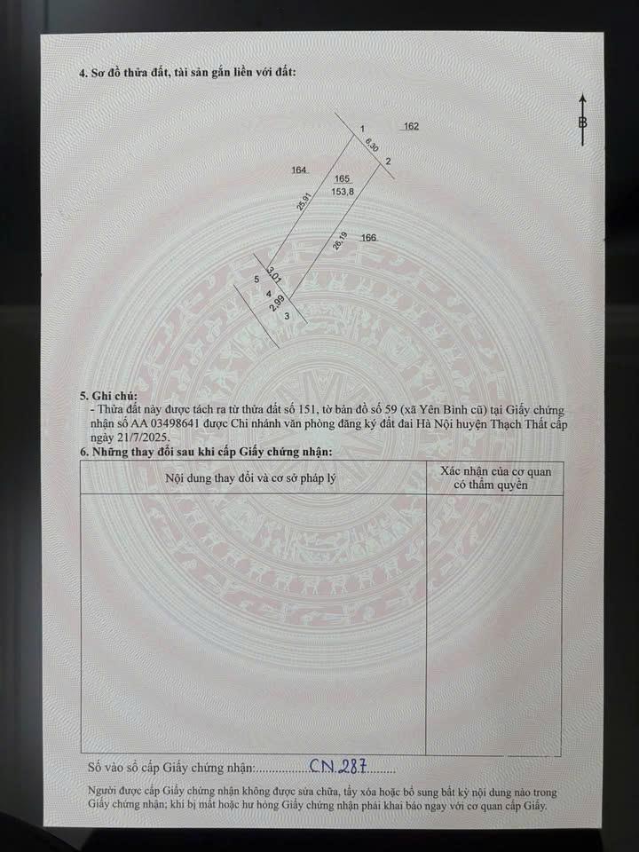 Mở Bán 15 thửa đất - Vị Trí Đắc Địa Tại Xóm Dục, Thôn Yên Bình ( nay thuộc Thôn 1) Xã Yên Xuân, Hà - Ảnh 3