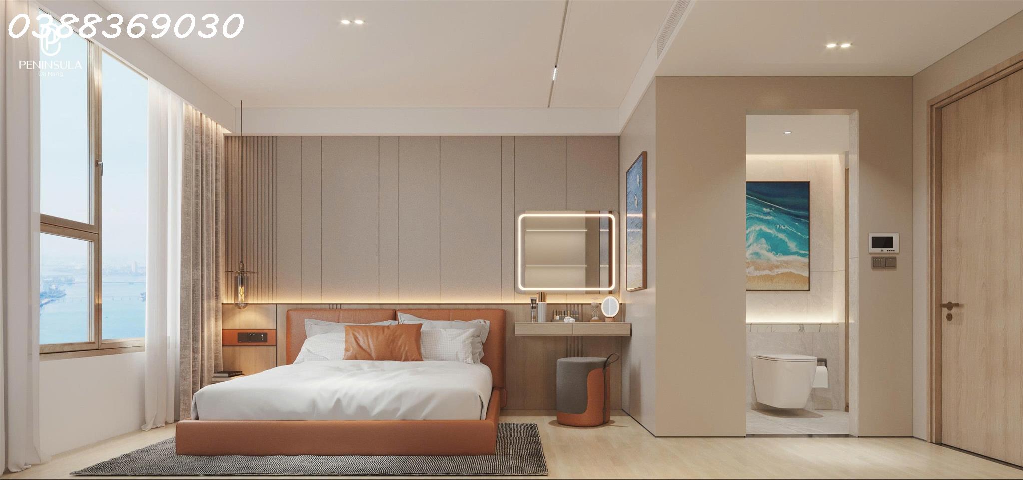 DUY NHẤT 1 CĂN 2PN TẦNG 30 - PENINSULA ĐÀ NĂNG - VIEW TRIỆU ĐÔ KHÔNG GIỚI HẠN! - Ảnh 4