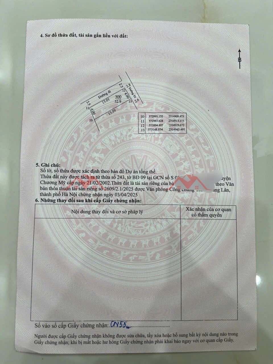 CHÍNH CHỦ CẦN BÁN LÔ ĐẤT 52,9M TẠI TT CHÚC SƠN-CHƯƠNG MỸ-HÀ NỘI - Ảnh 3
