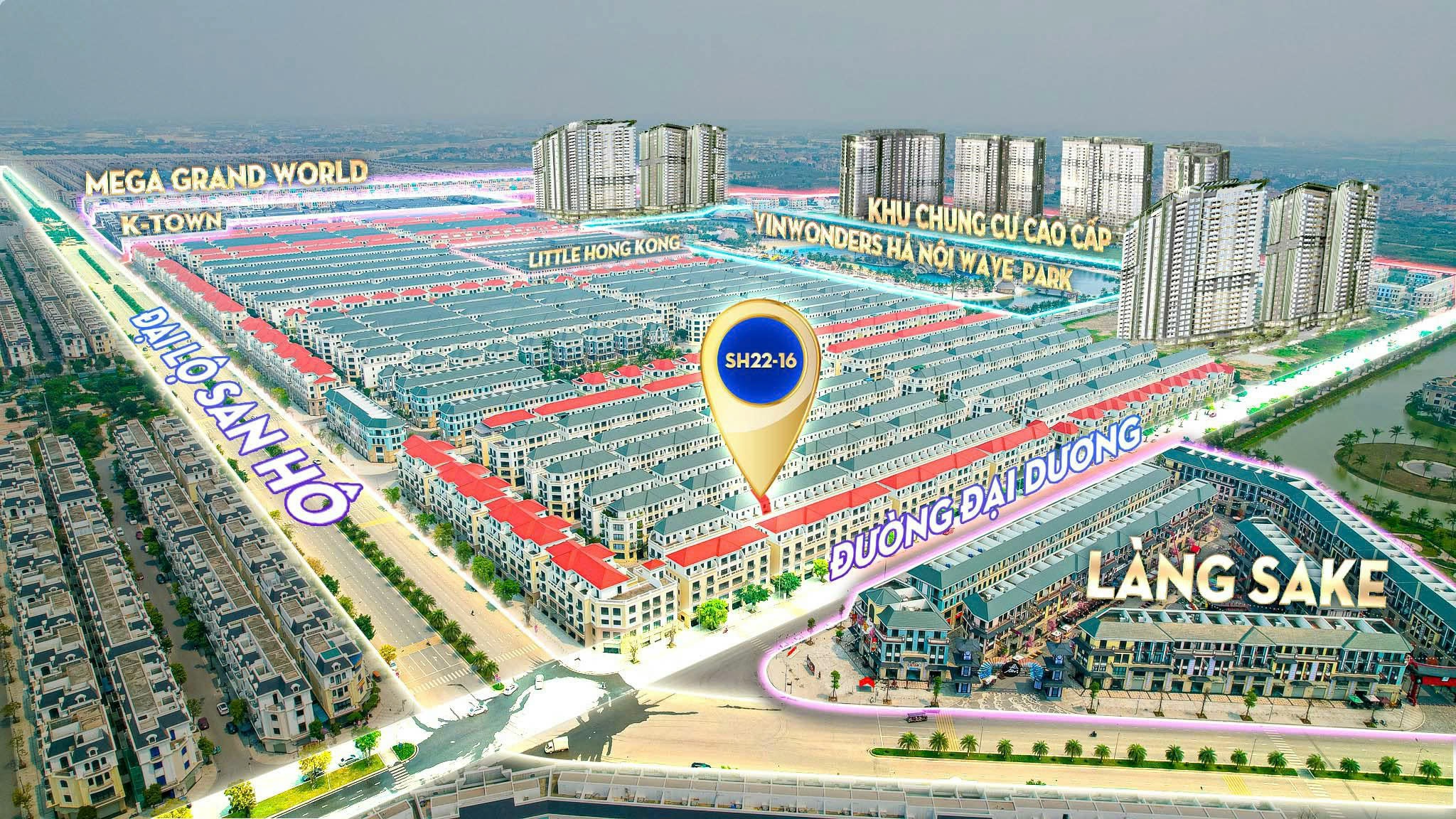SAN HÔ SH22-16 ĐẦU TƯ HỢP LÝ GẦN 13 TÒA CHUNG CƯ - CÔNG VIÊN BIỂN 4 MÙA - Ảnh chính
