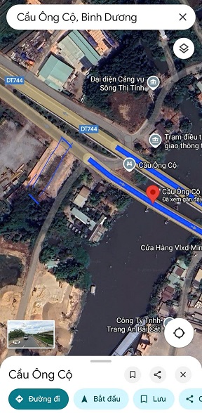 ► BÁN ĐẤT MẶT TIỀN ĐƯỜNG DT 744 – P. BẾN CÁT, TP. HCM (BÌNH DƯƠNG) - Ảnh 1