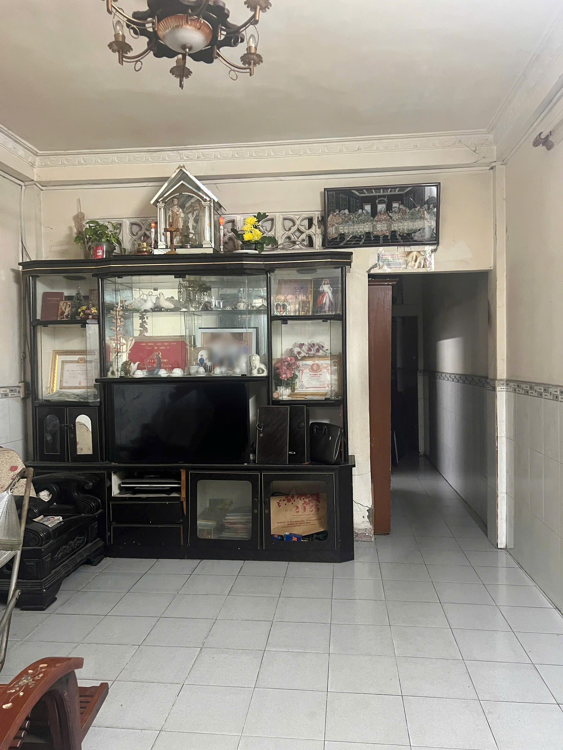 Nhà 2 tầng (4.3x22m nở hậu L7m) HXH sát đường Âu Dương Lân P3Q8. Giá: 8.8 tỷ - Ảnh chính