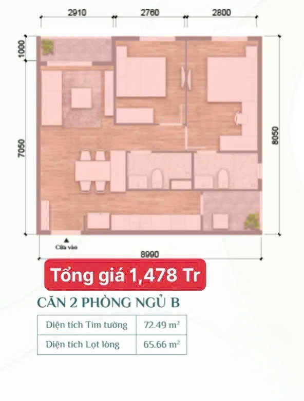 Thoát cảnh ở trọ với căn hộ NOXH chuẩn xanh giữa TP. Mới - Ảnh chính