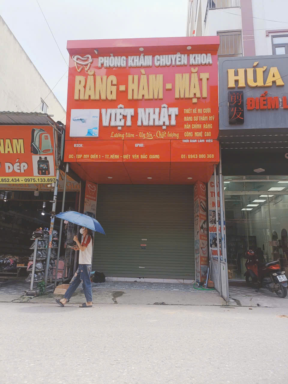 CHO THUÊ NHÀ MẶT ĐƯỜNG LỚN Vị trí: Ngay trục đường chính My Điền 1, phường Nếnh, Việt Yên, Bắc Giang - Ảnh chính