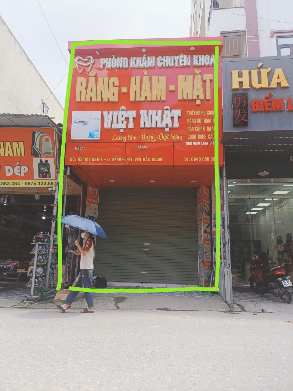 CHO THUÊ NHÀ MẶT ĐƯỜNG LỚN Vị trí: Ngay trục đường chính My Điền 1, phường Nếnh, Việt Yên, Bắc Giang - Ảnh 1