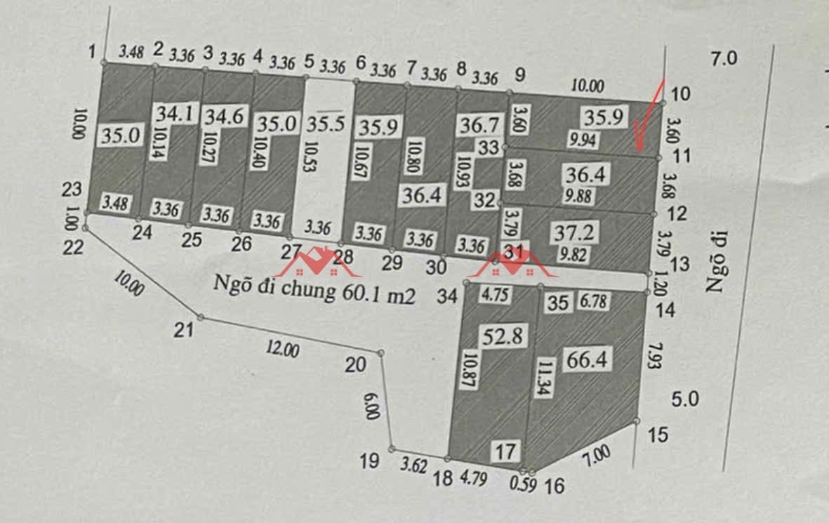 CHÍNH CHỦ CẦN BÁN 2 LÔ ĐẤT 34,1M VÀ 34,6M TẠI TT CHÚC SƠN-CHƯƠNG MỸ-HÀ NỘI - Ảnh 3