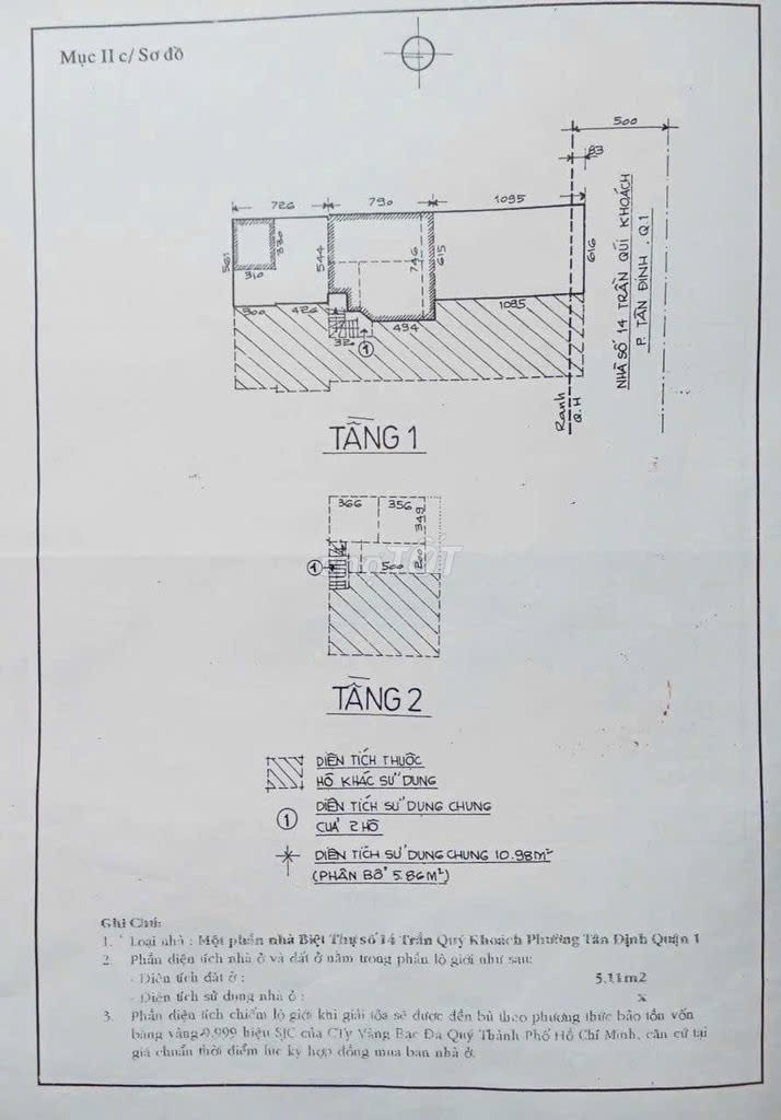 Bán Nhà Mặt Tiền 14 Trần Quý Khoách, Phường Tân Định, quận 1 - Ảnh 2