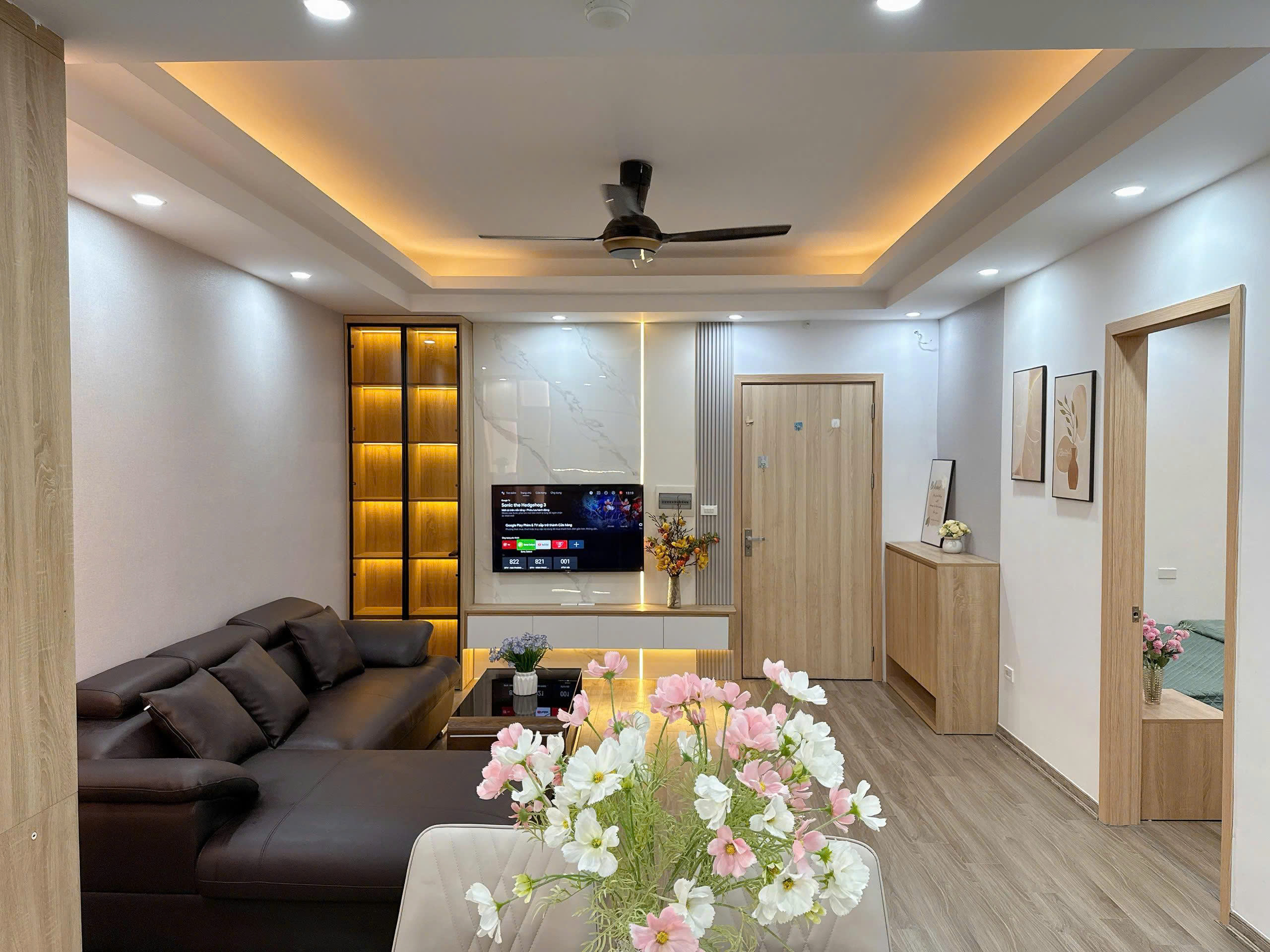 Cho thuê căn chung cư góc 80m2 full nội thất chung cư Thanh Hà Cienco 5 - Ảnh chính