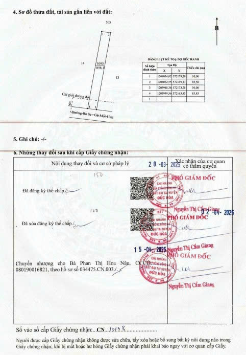 LÔ ĐẤT ĐẸP  - CẦN BÁN LÔ ĐẤT Tại Đường Ba Sa Gò Mối Đức Lập Hạ, tây Ninh. - Ảnh 1