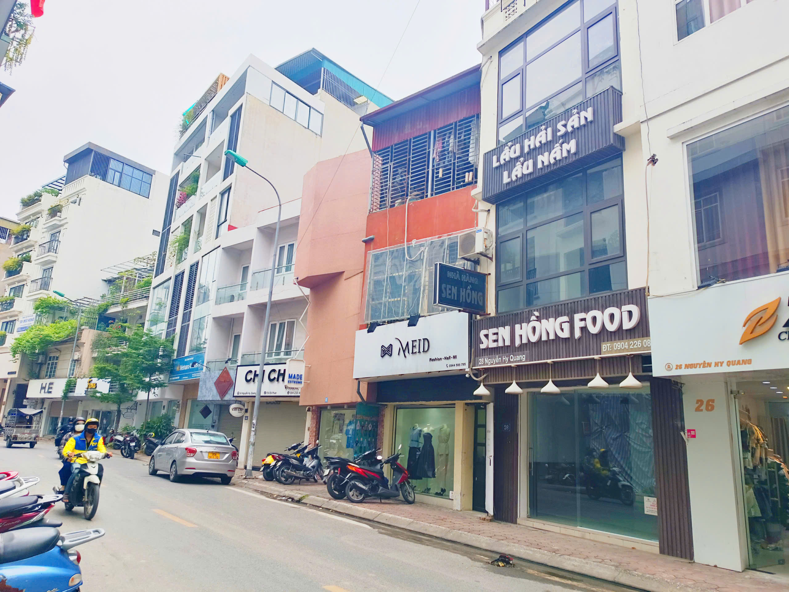 Ngõ thông kinh doanh, ô tô đỗ cửa, nhà mới đường Nguyễn Hy Quang 55m² x 5T x MT 4.1m – 19,2 tỷ - Ảnh chính