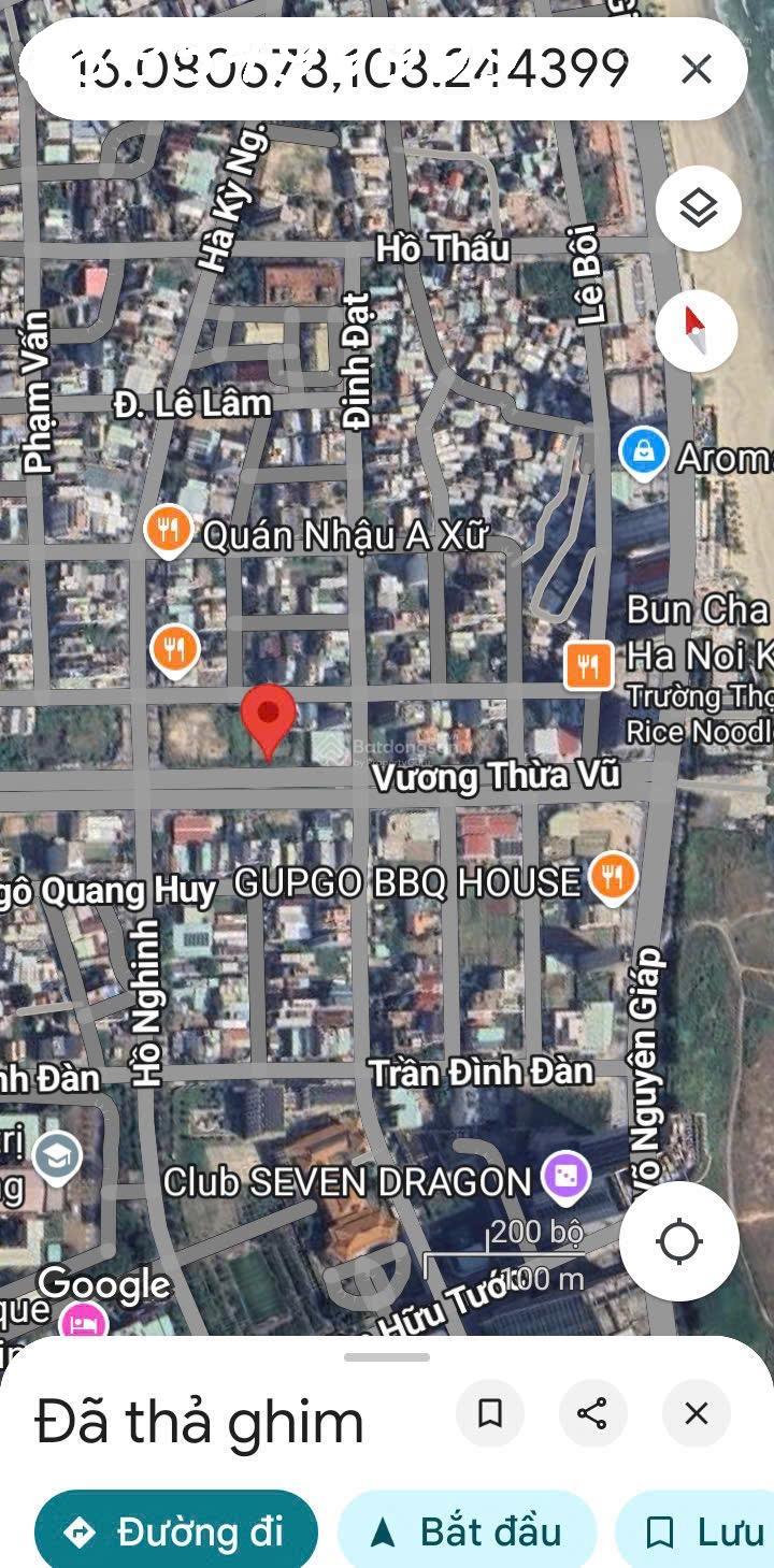 Bán đất đẹp Vương Thừa Vũ sát biển 50m2, sát vách dự án Sun Costa - Ảnh 3
