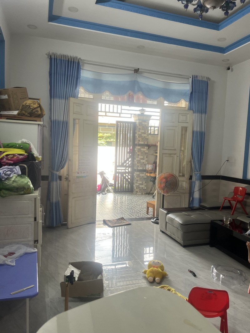 Bán nhà 2 Tầng Dĩ An,SHR đường 02 xe hơi,gần chợ Tân Bình,TPHCM mới - Ảnh chính