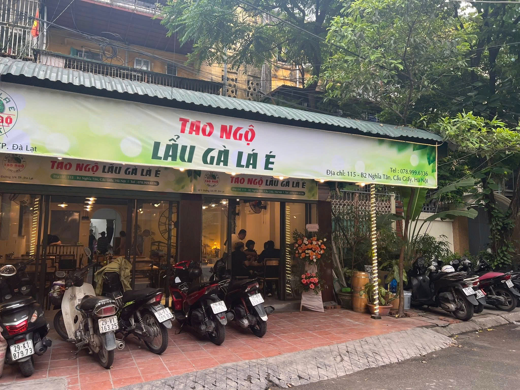 SANG NHƯỢNG MBKD QUÁN ĂN TẠI 115 B2 NGHĨA TÂN, CẦU GIẤY, HÀ NỘI - Ảnh 1