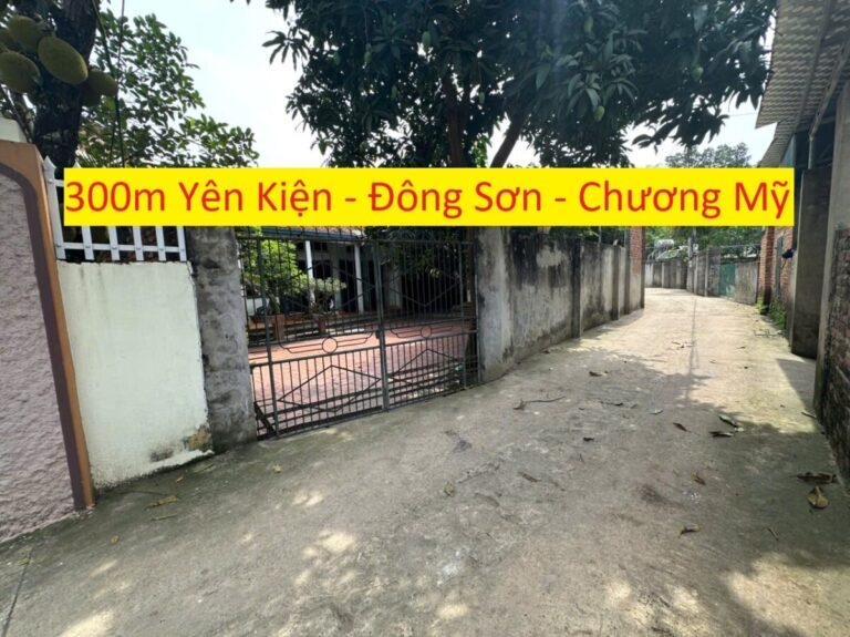 CHÍNH CHỦ CẦN BÁN LÔ ĐẤT 300M TẠI ĐÔNG PHƯƠNG YÊN-CHƯƠNG MỸ-HÀ NỘI - Ảnh chính