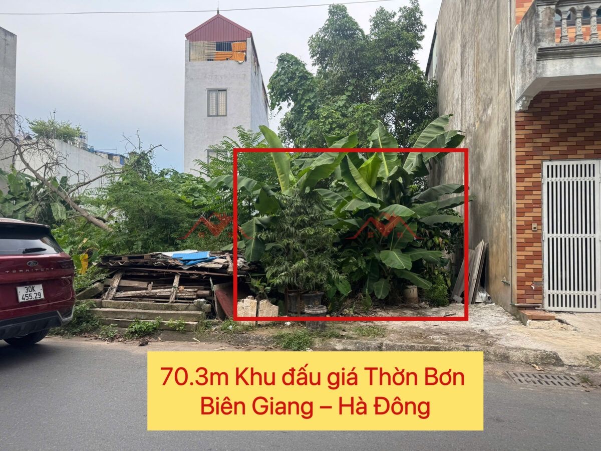 CHÍNH CHỦ CẦN BÁN LÔ ĐẤT 70,3M TẠI BIÊN GIANG-HÀ ĐÔNG-HÀ NỘI - Ảnh chính