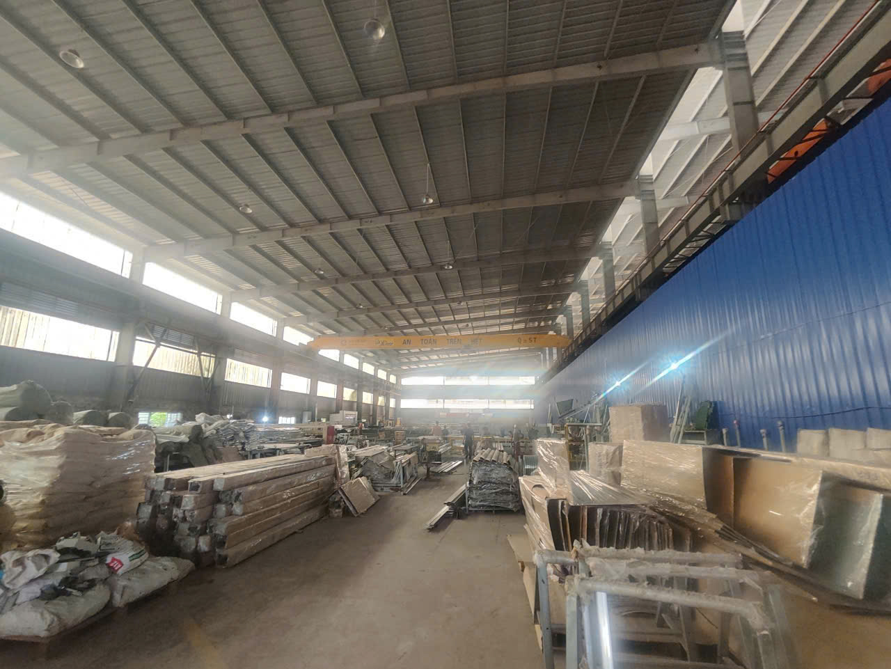 cho thuê kho xưởng tại Hồng Vân, Thường Tín, Hà Nội. Diện tích 2450m khung Zamil, xưởng cao 10m - Ảnh 1