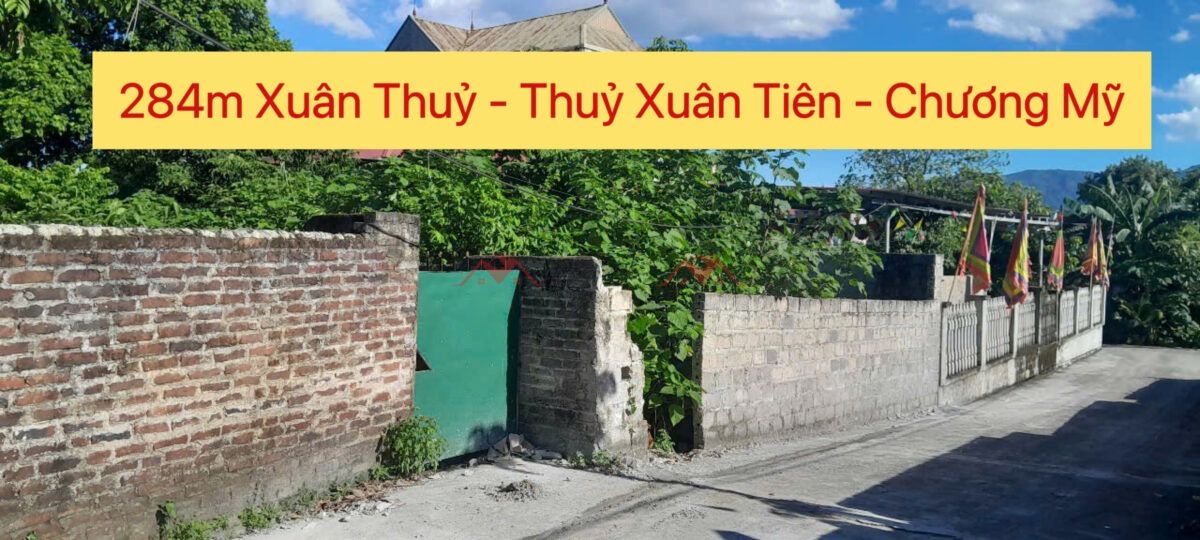 CHÍNH CHỦ CẦN BÁN LÔ ĐẤT 284M TẠI THỦY XUÂN TIÊN-CHƯƠNG MỸ-HÀ NỘI - Ảnh chính