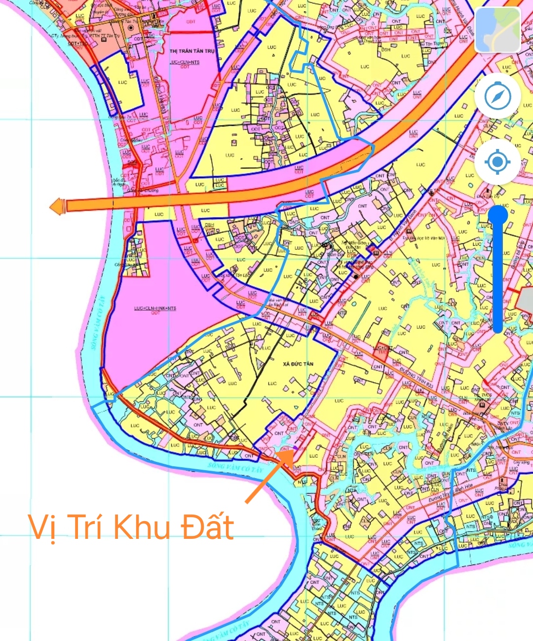 Bán  đất và nhà xã Đức Tân gần Quốc Lộ 50 B giá 2,5 tỷ - Ảnh 1