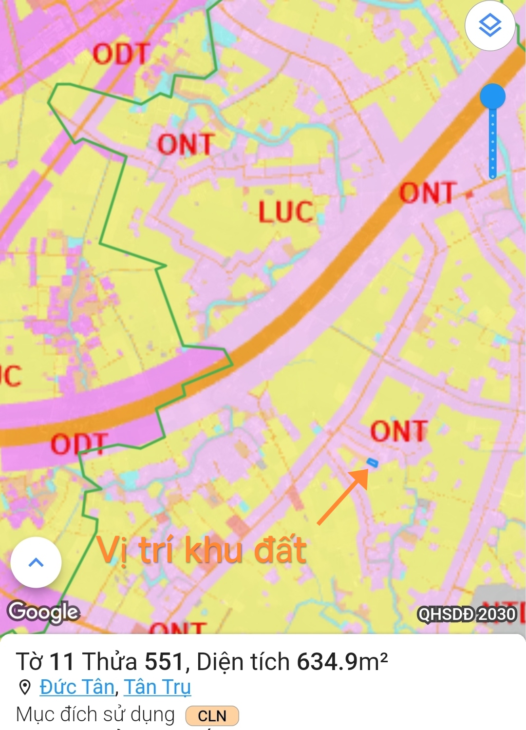 Bán đất vườn chuyển thổ gần Quốc Lộ 50B giá 930 triệu - Ảnh 1