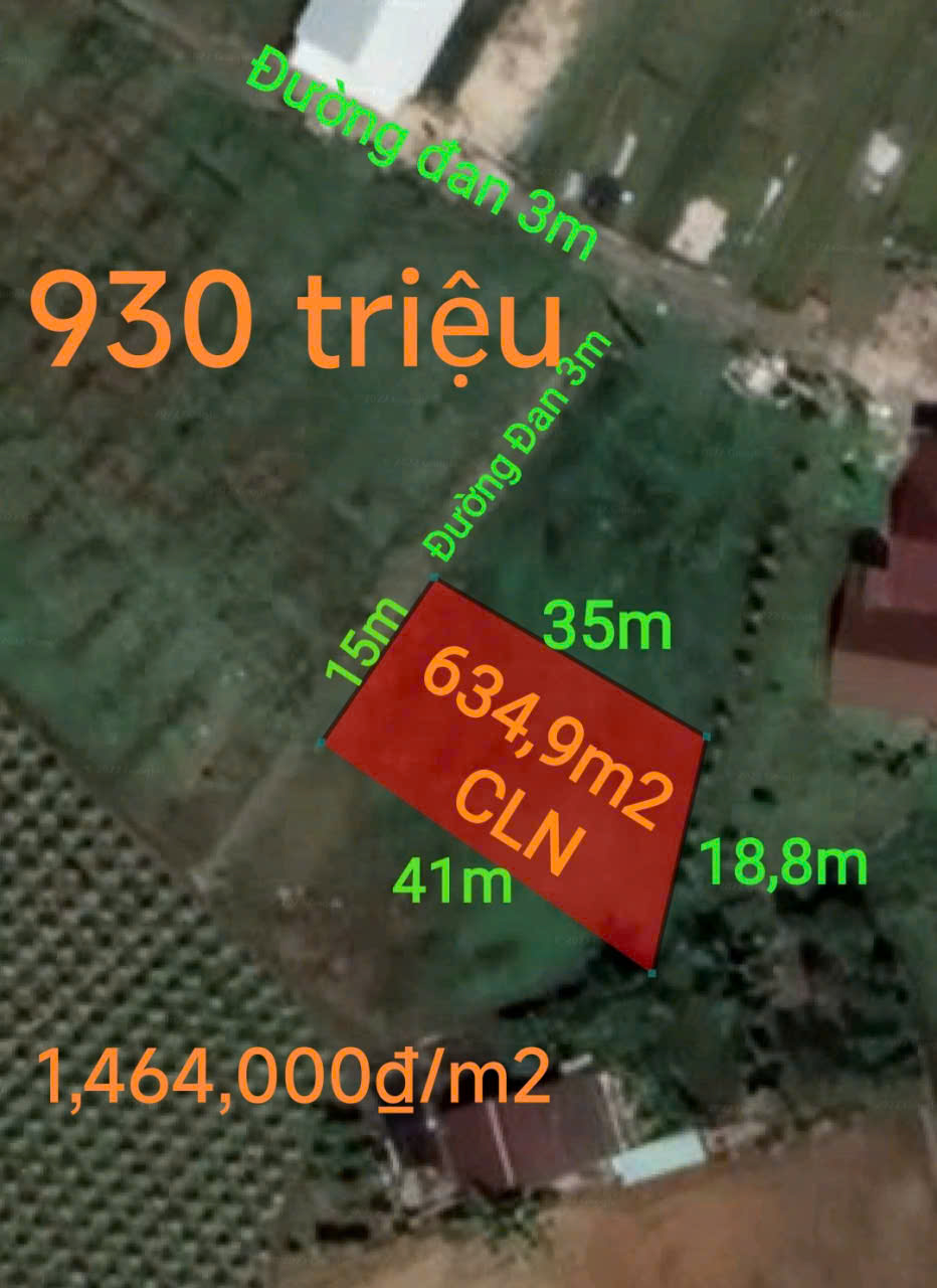 Bán đất vườn chuyển thổ gần Quốc Lộ 50B giá 930 triệu - Ảnh chính
