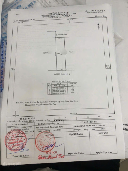 Bán 02 lô đất tuyến 2 Trung Lực, Hải An - Ảnh chính