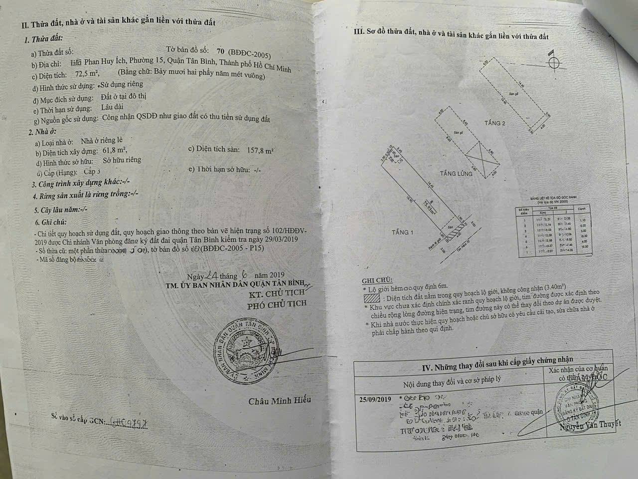 NHÀ ĐẸP CẦN BÁN Ở ĐƯỜNG PHAN HUY ÍCH-PHƯỜNG 5- Q. TÂN BÌNH - TPHCM - Ảnh 4
