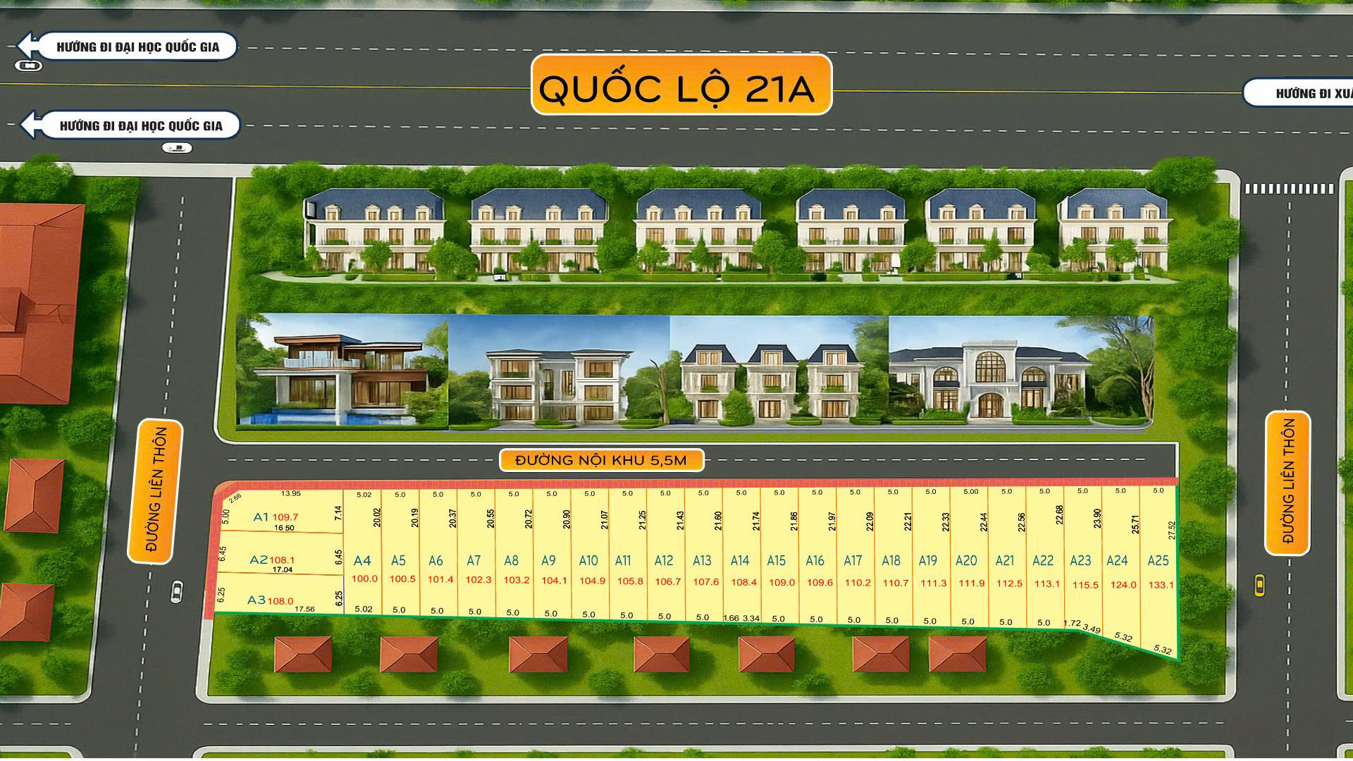 Chính thức mở bán 48 lô tại Hoà Thạch, Quốc Oai - Đường thông ô tô tránh - Ảnh 2