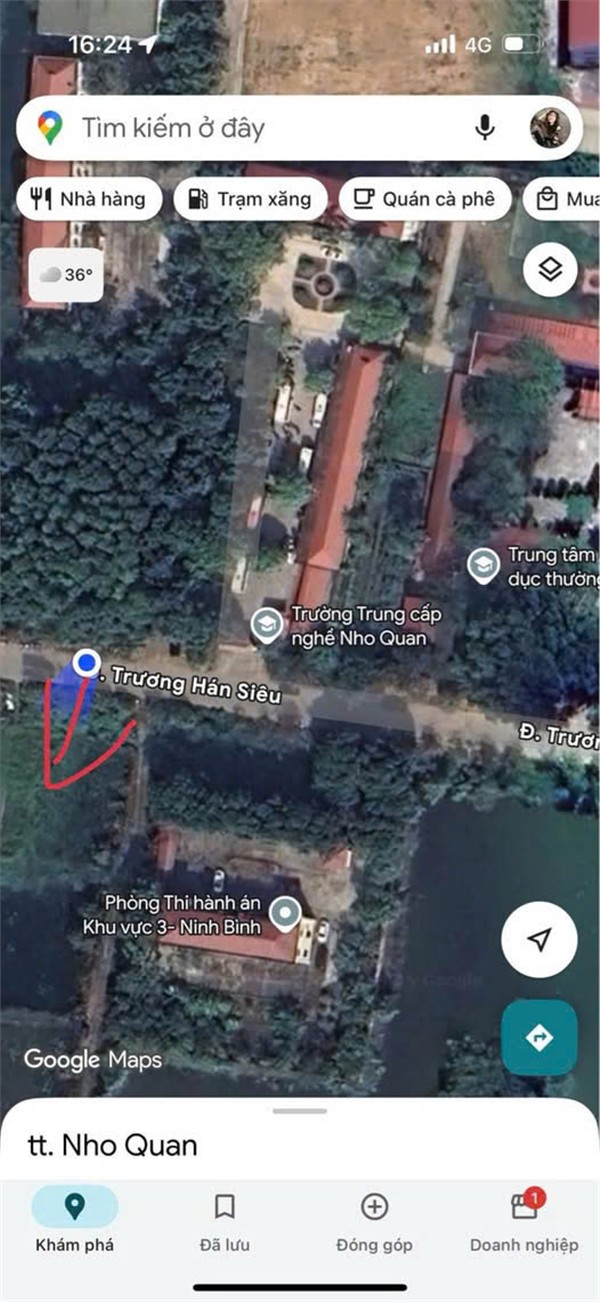 ĐẤT ĐẸP - GIÁ TỐT Chính Chủ Cần Bán Lô Đất 480m2 Tại Thị Trấn Nho Quan, Ninh Bình - Ảnh chính