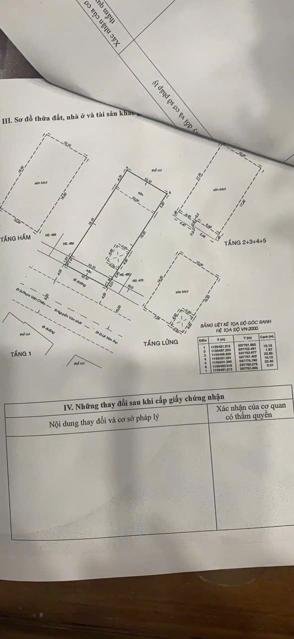 Chính Chủ Bán Mặt Tiền Nguyễn Văn Khối, P.9, Q. Gò Vấp: Diện Tích (10x22m), Giá Chỉ 55 Tỷ. Liên Hệ: - Ảnh 2