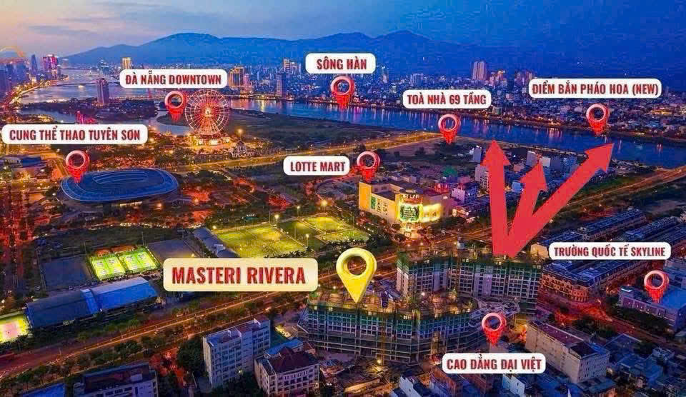 Độc quyền căn view pháo hoa 66,7m2 của toà Masterise Đà Nẵng, Ck tối đa 17,3%, đầu tư sinh lời ngay - Ảnh chính