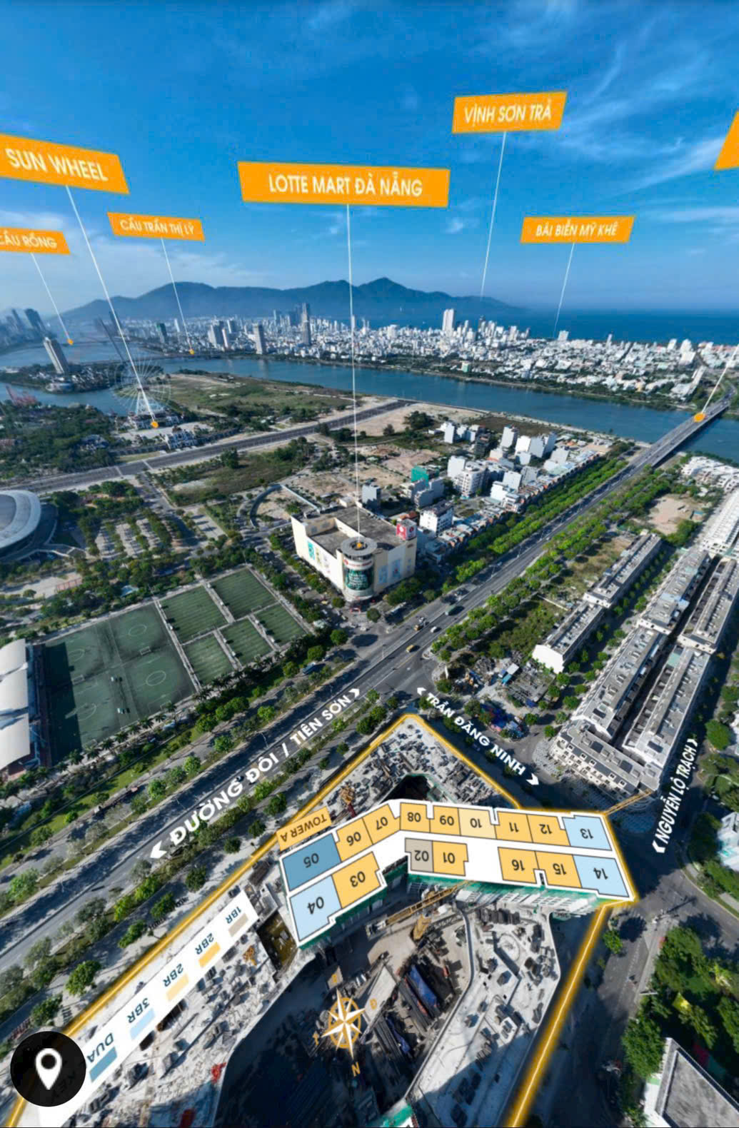 Độc quyền căn view pháo hoa 66,7m2 của toà Masterise Đà Nẵng, Ck tối đa 17,3%, đầu tư sinh lời ngay - Ảnh 2