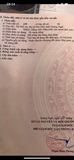 Hót Hót Hót Chỉ Với 350 triệu Bạn Có Thể Sở Hữu Ngay 2 Lô đất Tỉnh Quảng Ngãi Vị Trí Đẹp- Khả Năng - Ảnh 1