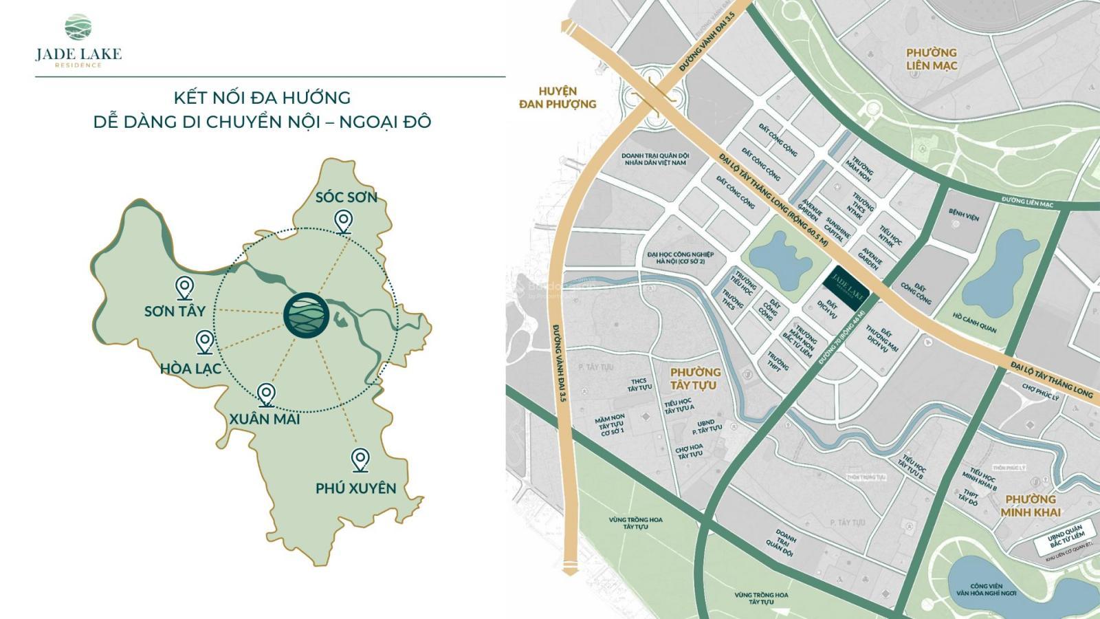 Bán nhà liền kề dự án Jade Lake đường Tây Thăng Long, Bắc Từ Liêm, Hà Nội - Ảnh 2