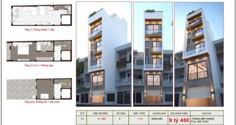 NHÀ MỚI TINH – 6 TẦNG – CÓ THANG MÁY – NGỌC THỤY, LONG BIÊN - Ảnh chính