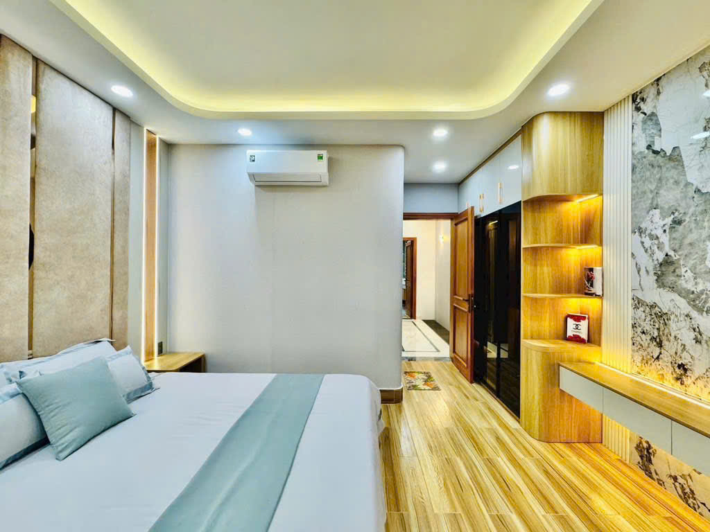 Chỉ 14.9 tỷ có nhà đẹp 6 lầu khu phân lô ngang 4.2m HXT thông Nguyễn Oanh 72m2 tặng T.máy - Ảnh 4