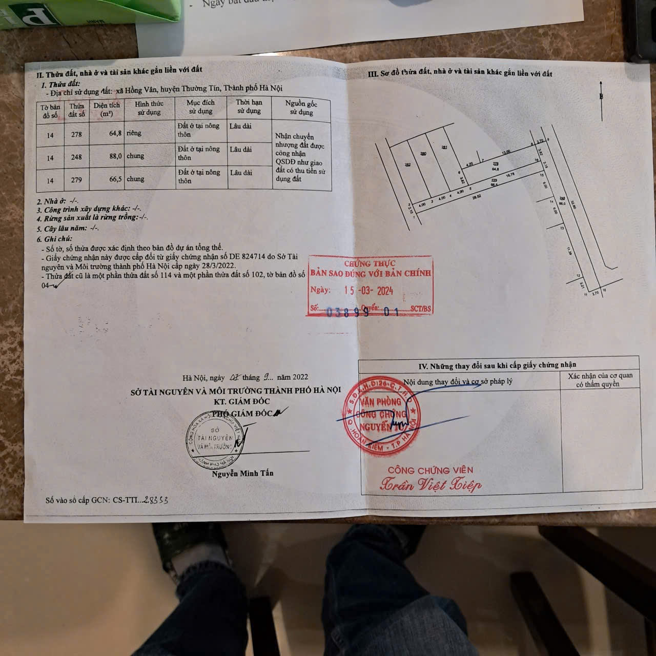Bán đất Hồng Vân, Thường Tín, Hà Nội, 2,9 tỷ, 64,8 m2, giá siêu hời chỉ với - Ảnh chính
