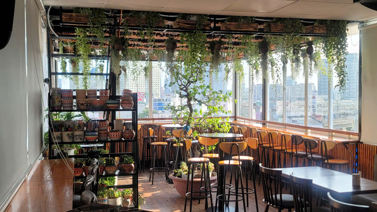 Chính chủ cần sang nhượng quán cafe sân thượng tại 607 Điện Biên Phủ, Bình Thạnh - Ảnh chính