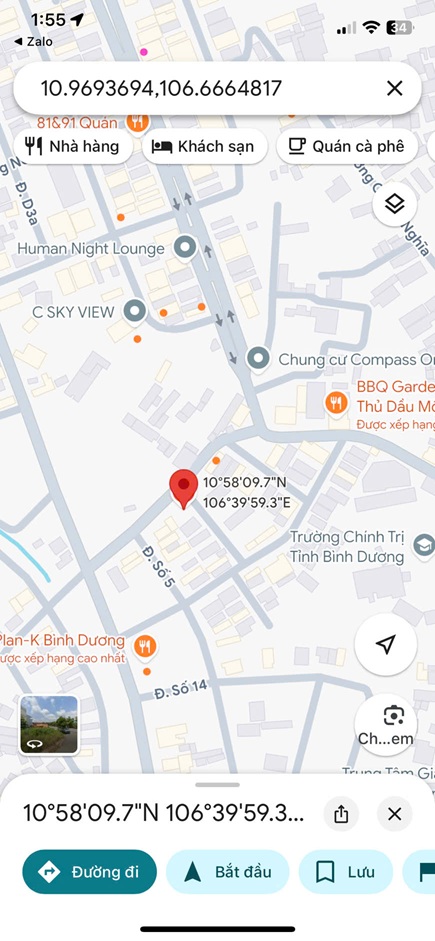 BÁN GẤP Lô Đất  GÓC 2 MẶT TIỀN TRUNG TÂM TP. THỦ DẦU MỘT – CHÁNH NGHĨA – 140M² – GIÁ TỐT - Ảnh 2
