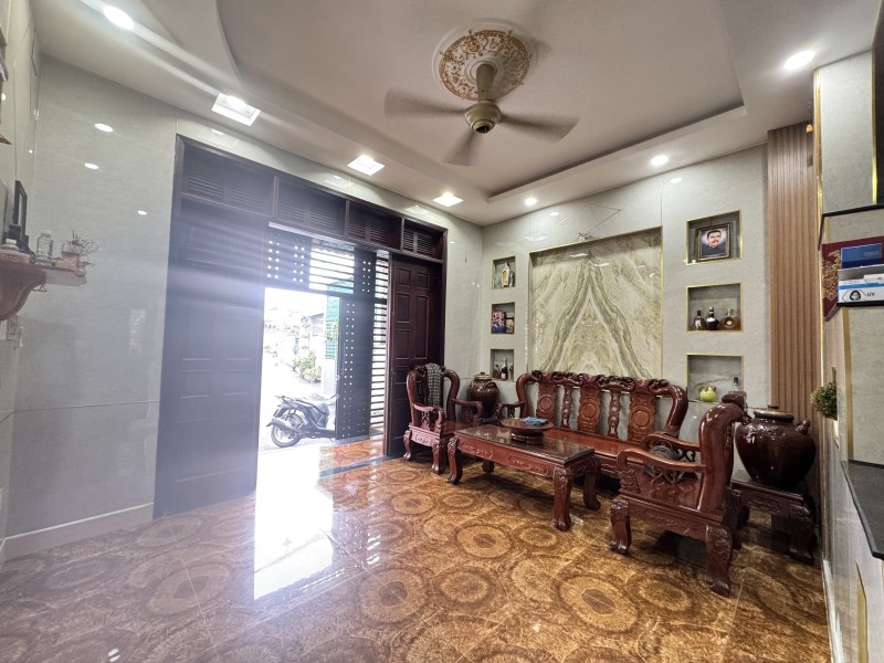 Bán nhà trong ngõ 50m2, 3 tầng, 4PN đường Số 8, Linh Xuân, Thủ Đức. Sổ hồng, giá 4.85  tỷ. LH: - Ảnh 1