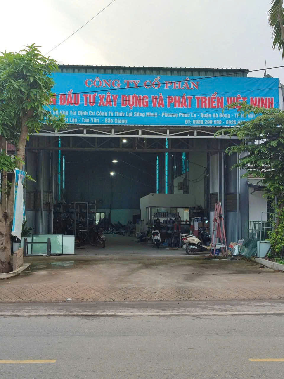 Chính chủ cần cho thuê kho xưởng mặt đường quốc lộ 17, tại Tân Yên, Bắc Giang. (nay là Cầu Cần, Tân - Ảnh chính